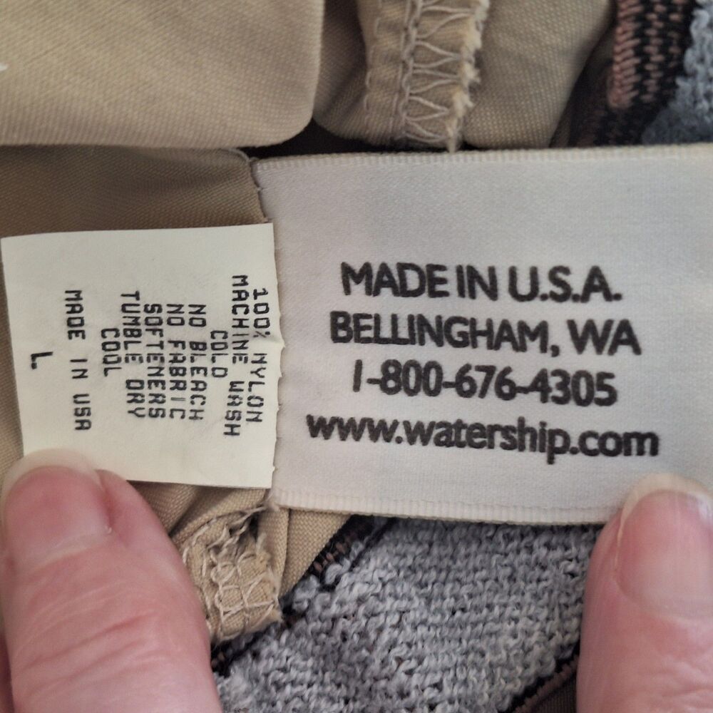 Watership Trading Co Boonie Hat Chin Strap Adult L Hiking Gardening USA Khaki - Picture 15 of 16